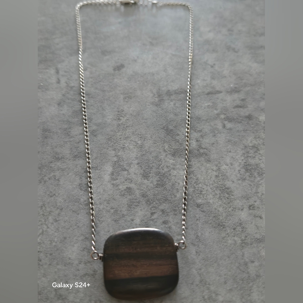 Collier En Argent Massif Sterling 925 17"